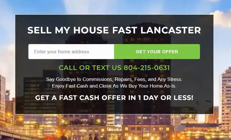 Sell My House Fast Lancaster VA